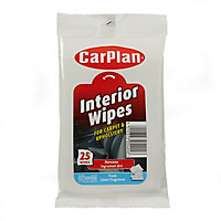 CarPlan Interior Upholstery wipes, Pack of 25