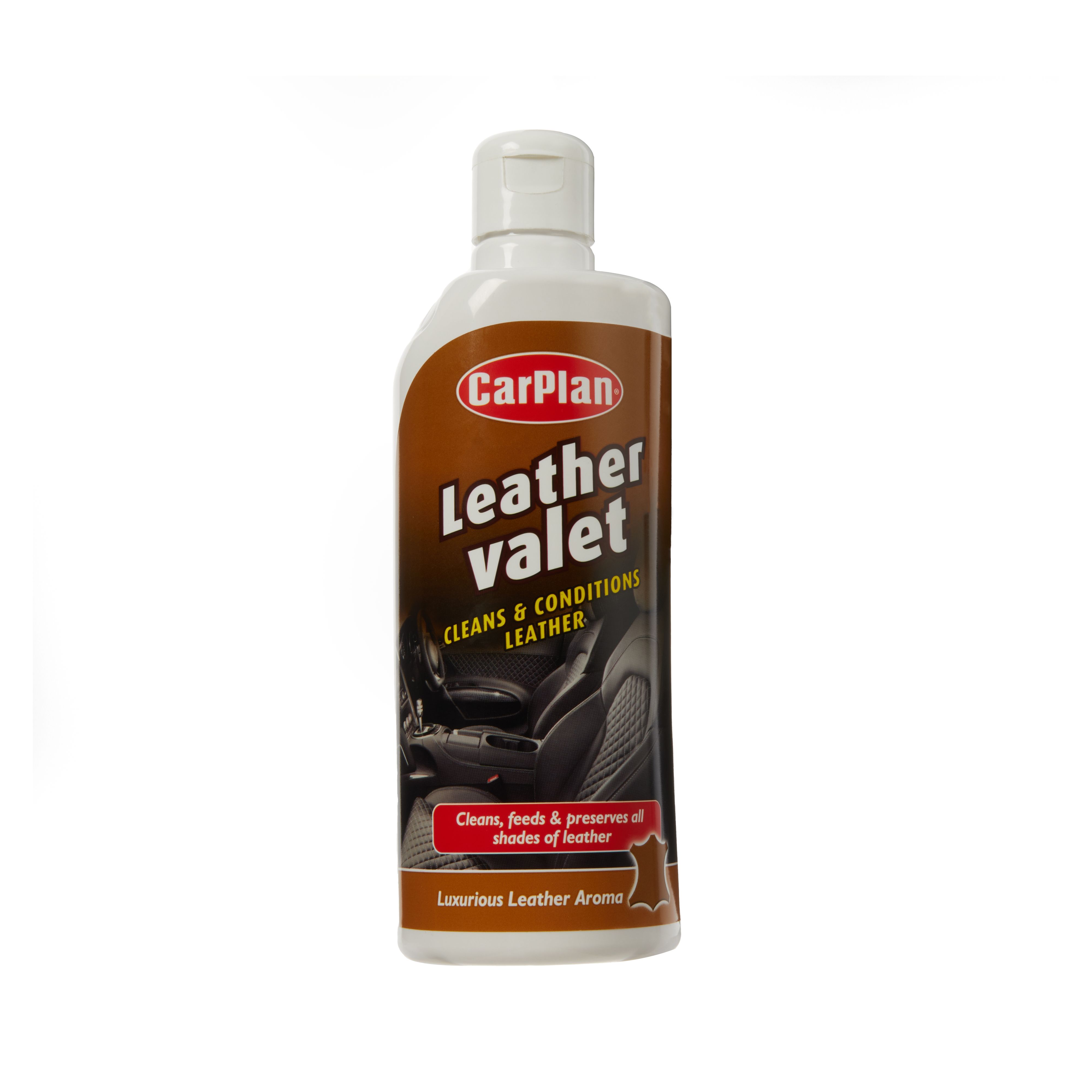 CarPlan Leather Valet Upholstery Cleaner, 600ml Bottle | DIY at B&Q