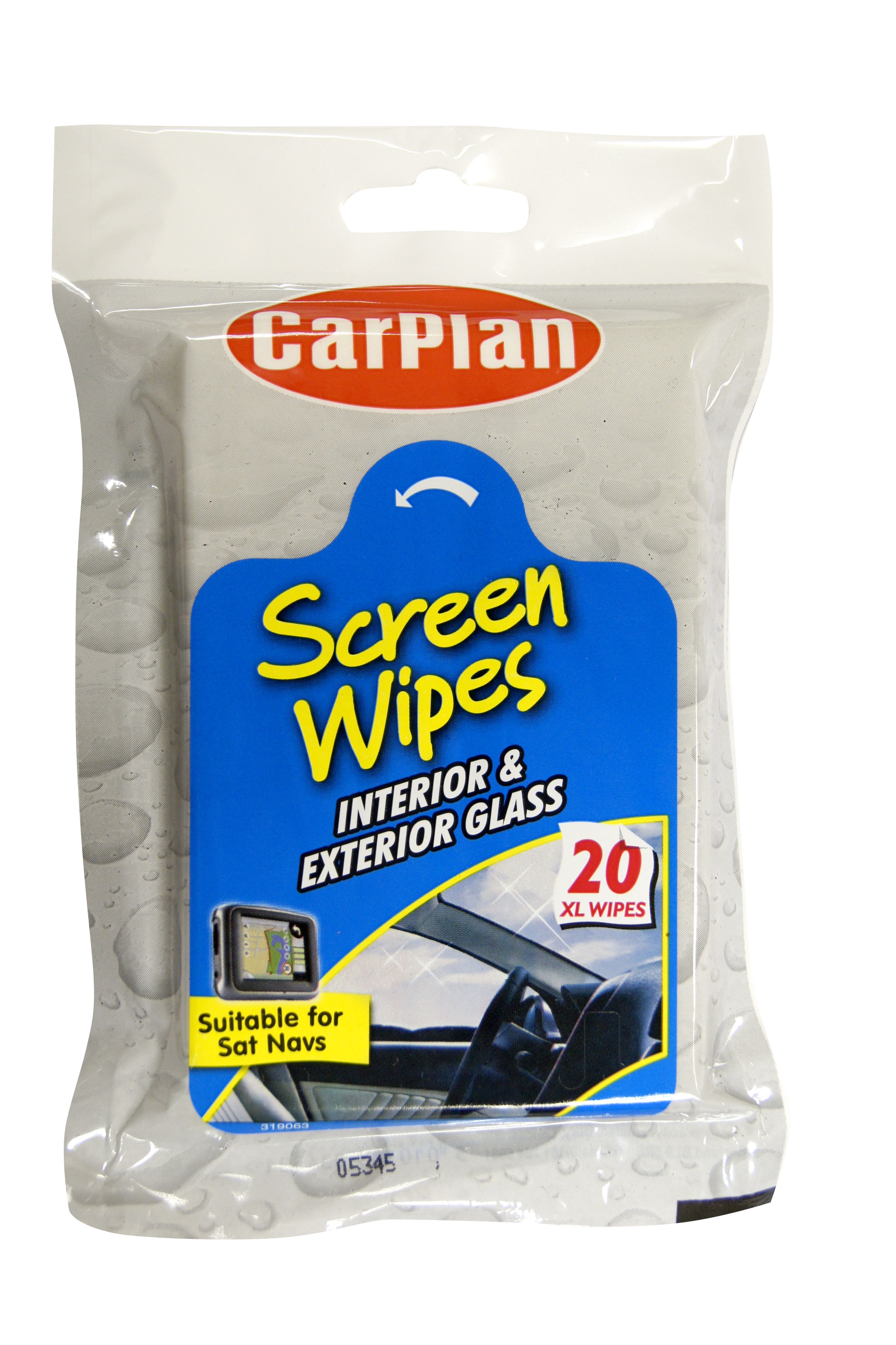 CarPlan Windscreen Wipes, Pack of 20