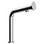 Cascabel Chrome effect Chrome-plated Kitchen Side lever Tap