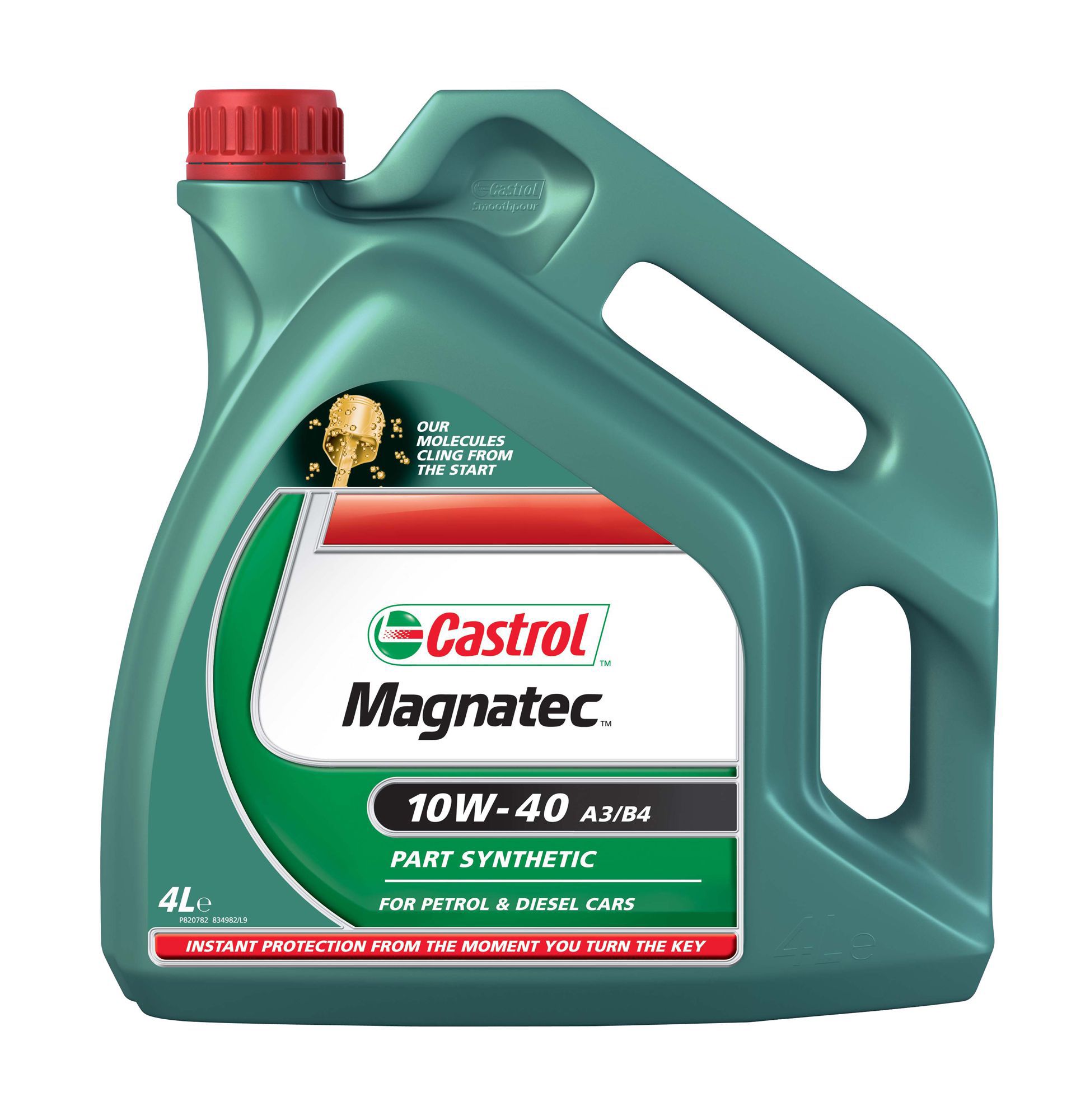 Castrol Magnatec 10W-40 Engine oil, 4L