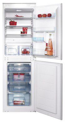 Cata BIFF50A 50:50 Integrated Defrosting Fridge freezer - White