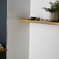 Catanzaro White Gloss Ceramic Wall Tile Sample