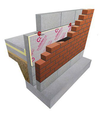 Celotex Foil-faced polyisocyanurate (PIR) 50mm Insulation board (L)1.2m (W)0.45m
