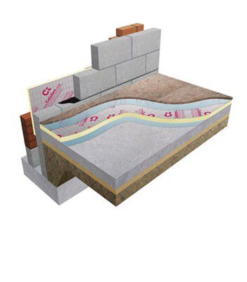 Celotex Foil-faced polyisocyanurate (PIR) 50mm Insulation board (L)2.4m (W)1.2m