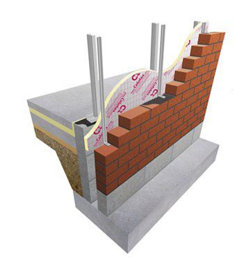 Celotex Foil-faced polyisocyanurate (PIR) 50mm Insulation board (L)2.4m (W)1.2m