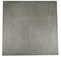 Cementina Anthracite Matt Porcelain Wall & floor Tile, (L)600mm (W)600mm