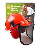 CH011 Chainsaw helmet with Ear defenders & visor