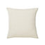 Chambray Plain Beige Cushion (L)35cm x (W)35cm