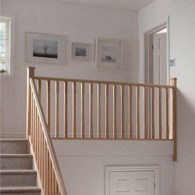 Chamfer Hemlock Chamfer Landing project kit | DIY at B&Q