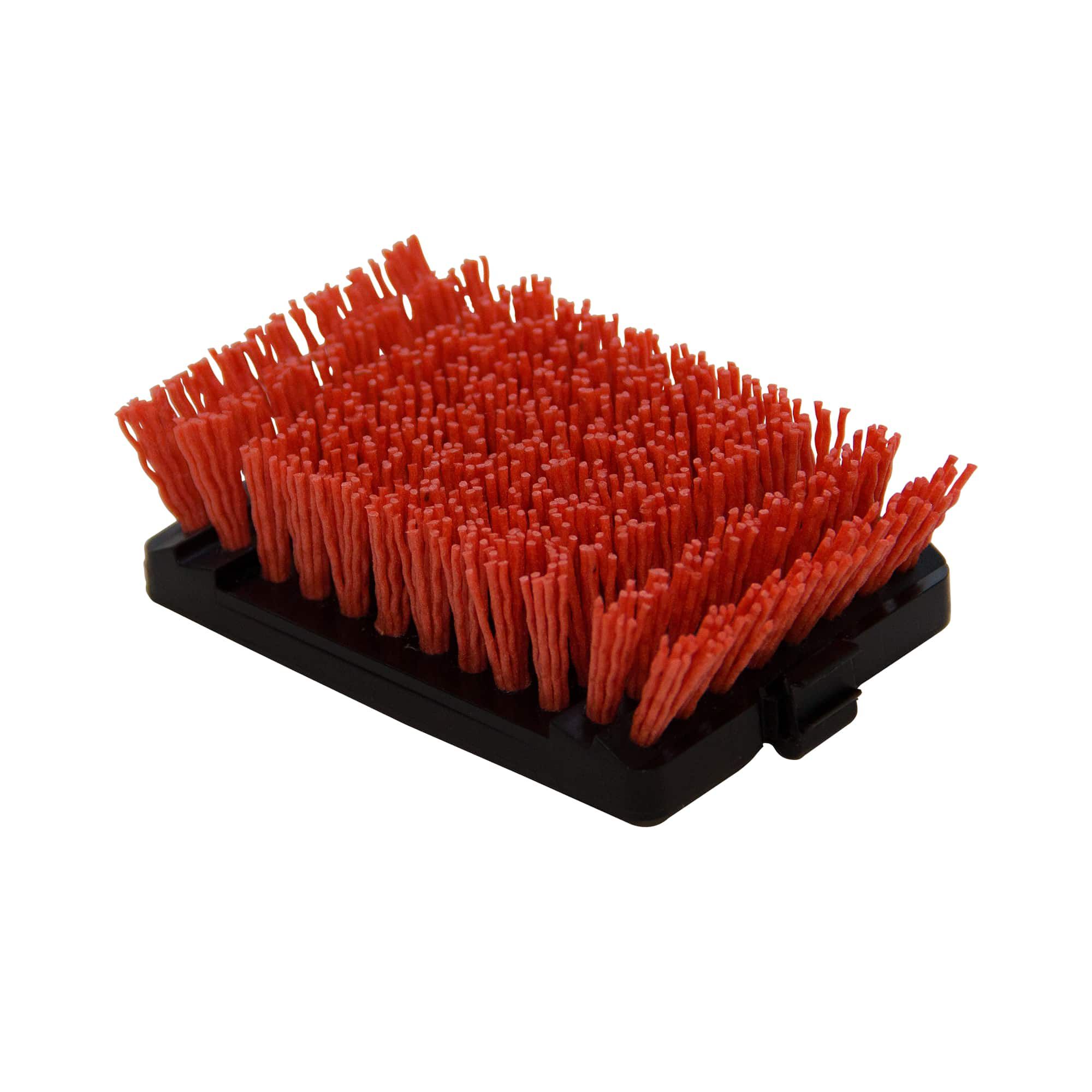 Char-Broil Cool Clean Premium Black & red Grill cleaning brush head