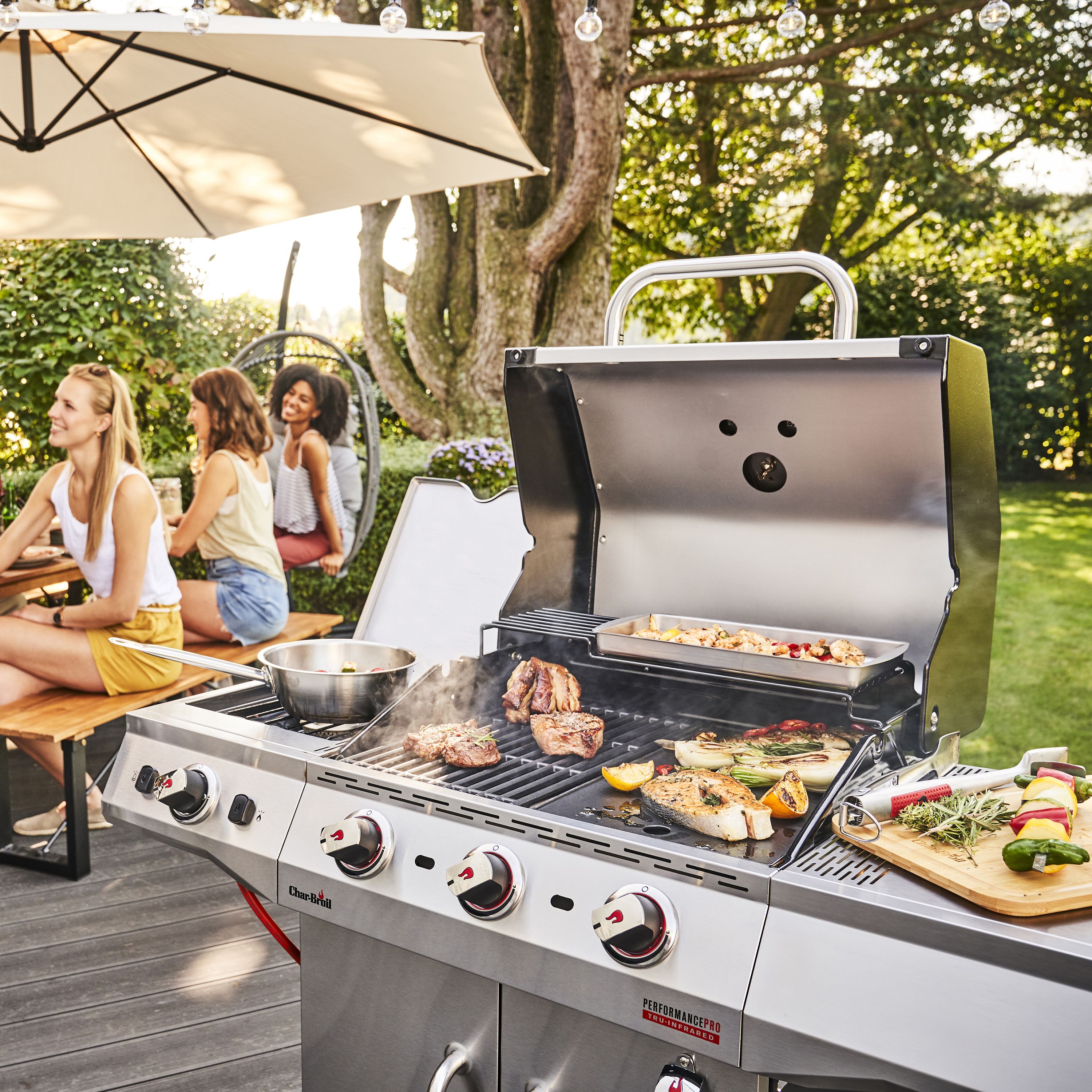 Plaques Chauffantes Barbecue 2 Pack - Diffuseur Chaleur Universel Char-Broil Landmann
