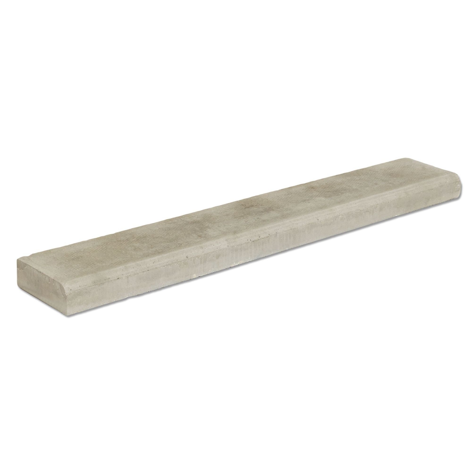 Charcon Bullnose Grey Paving edging (W)150mm (T)50mm, Pack of 40 | DIY ...