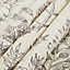 Charde Brown Meadow Lined Eyelet Curtains (W)228cm (L)228cm, Pair