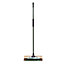 Charles Bentley Straight Stiff Bassine Outdoor Floor Broom & scraper, (W)420mm