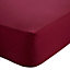 Chartwell Claret Single Fitted sheet