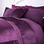 Chartwell Como Plum Double Bedding set