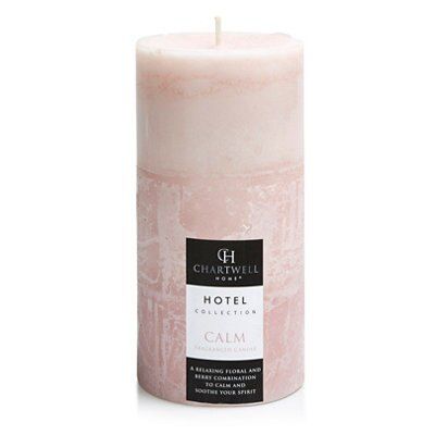 Chartwell Home Pink Berry Pillar candle