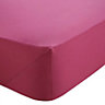 Chartwell Hot pink Double Fitted sheet