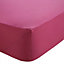 Chartwell Hot pink Single Fitted sheet