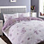Chartwell Lilian Butterfly Purple Single Bedding set