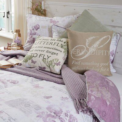Chartwell Lilian Butterfly Wisteria Double Bedding set