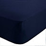 Chartwell Navy Single Fitted sheet