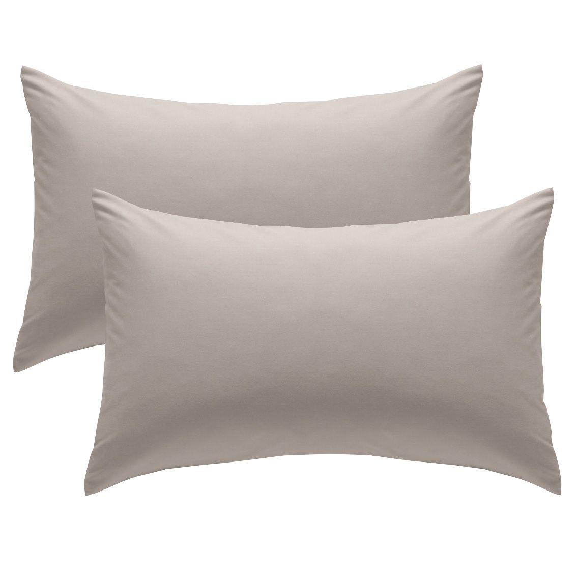 Chartwell Plain Housewife Natural Pillow case, Pack of 2 DIY at B&Q