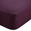 Chartwell Plum Double Fitted sheet