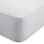 Chartwell Sateen White Super king Fitted sheet