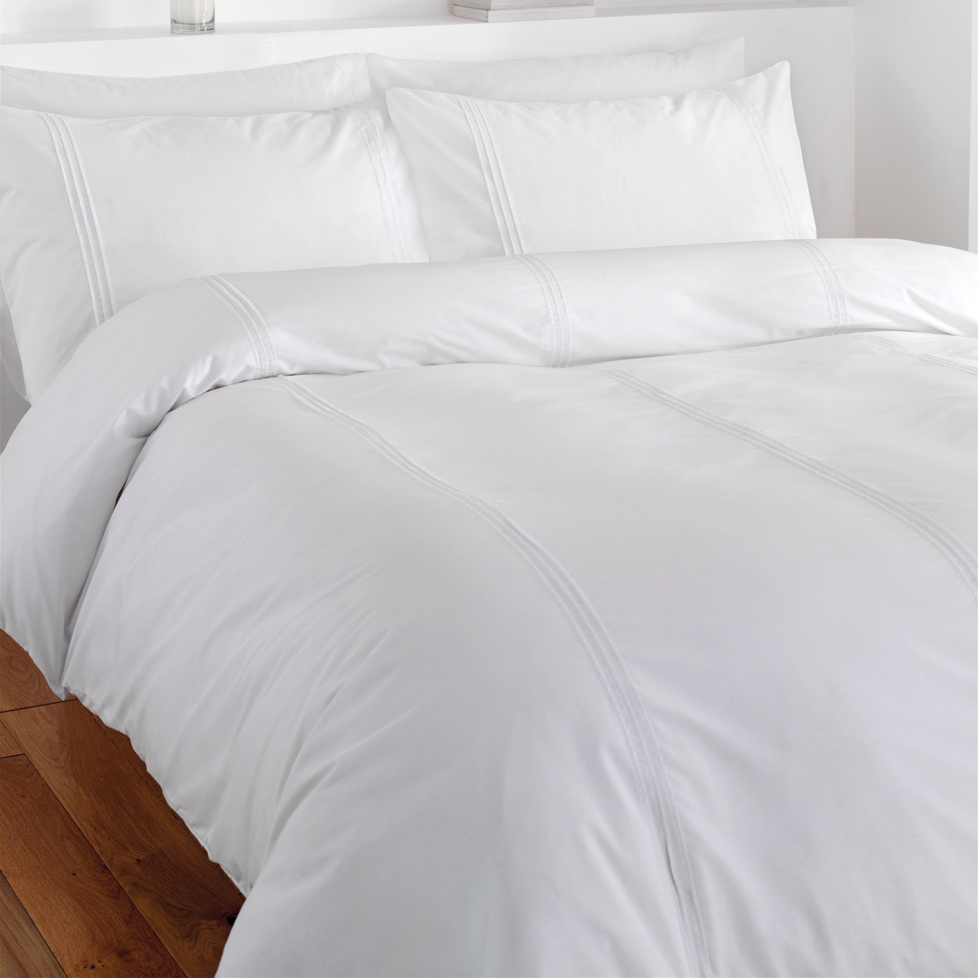 White Single Bed Cover Set