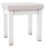 Chasewood White Ready assembled Dressing table stool