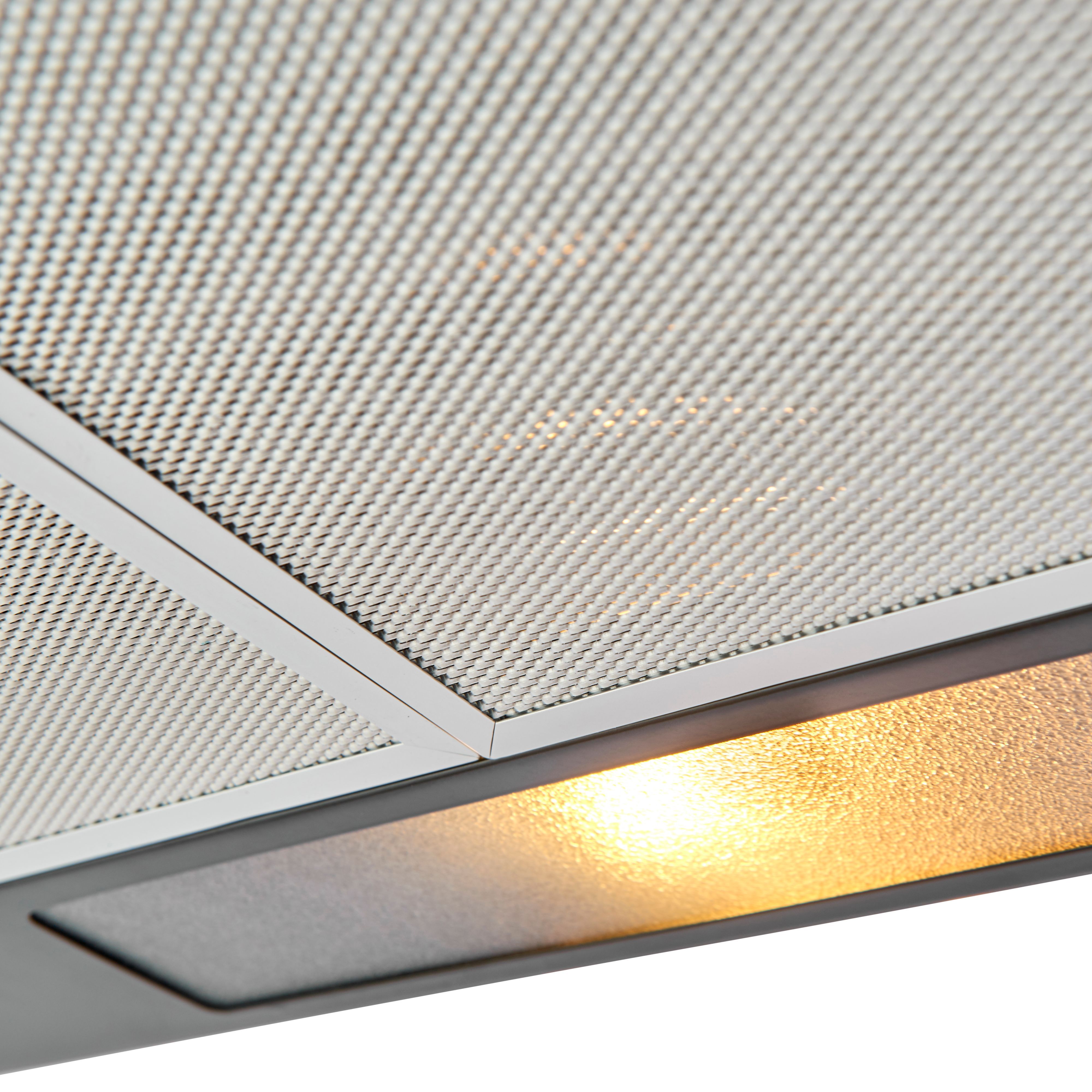 CHB60 Steel Chimney Cooker hood (W)60cm - Black
