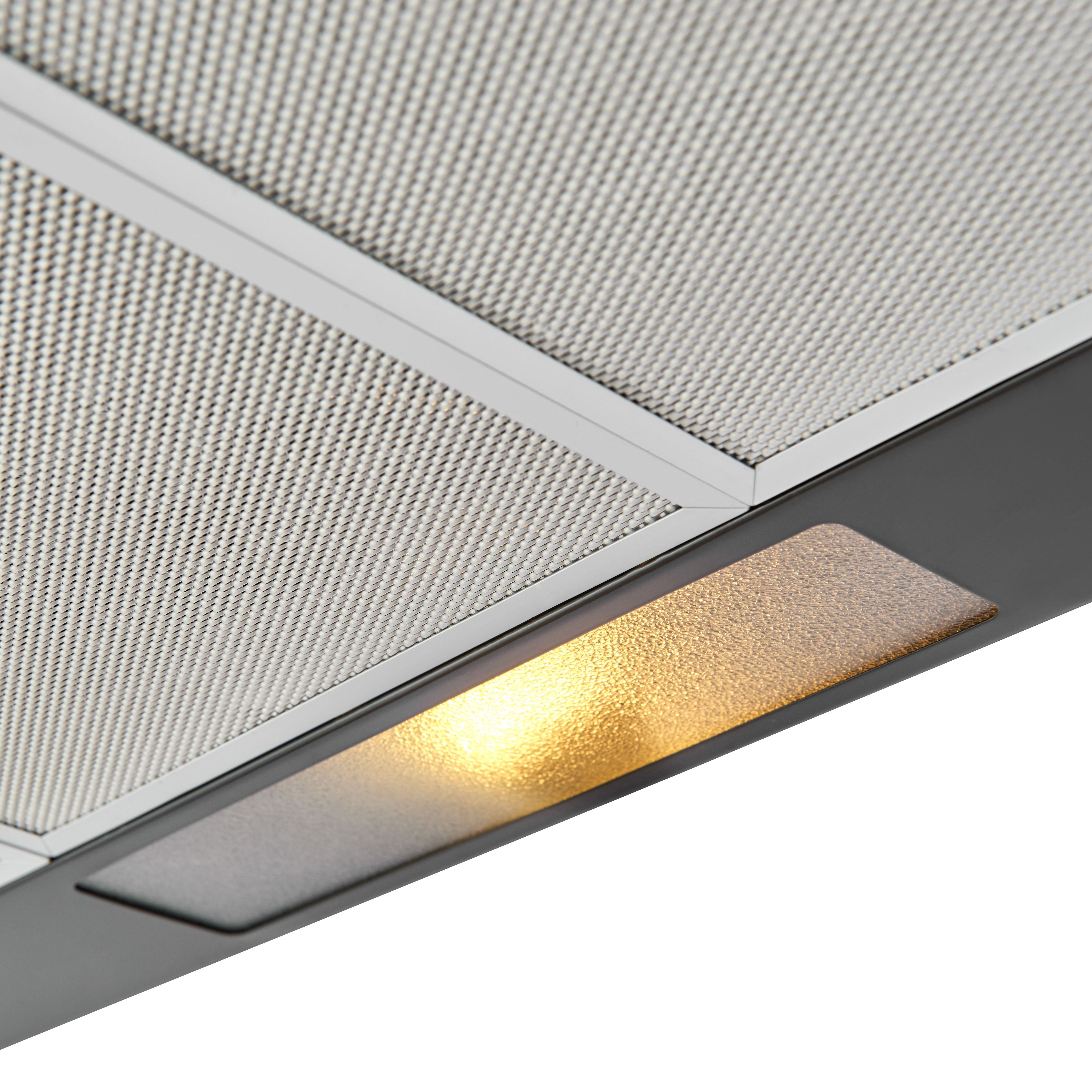 CHB90 Black Steel Chimney Cooker hood, (W)90cm