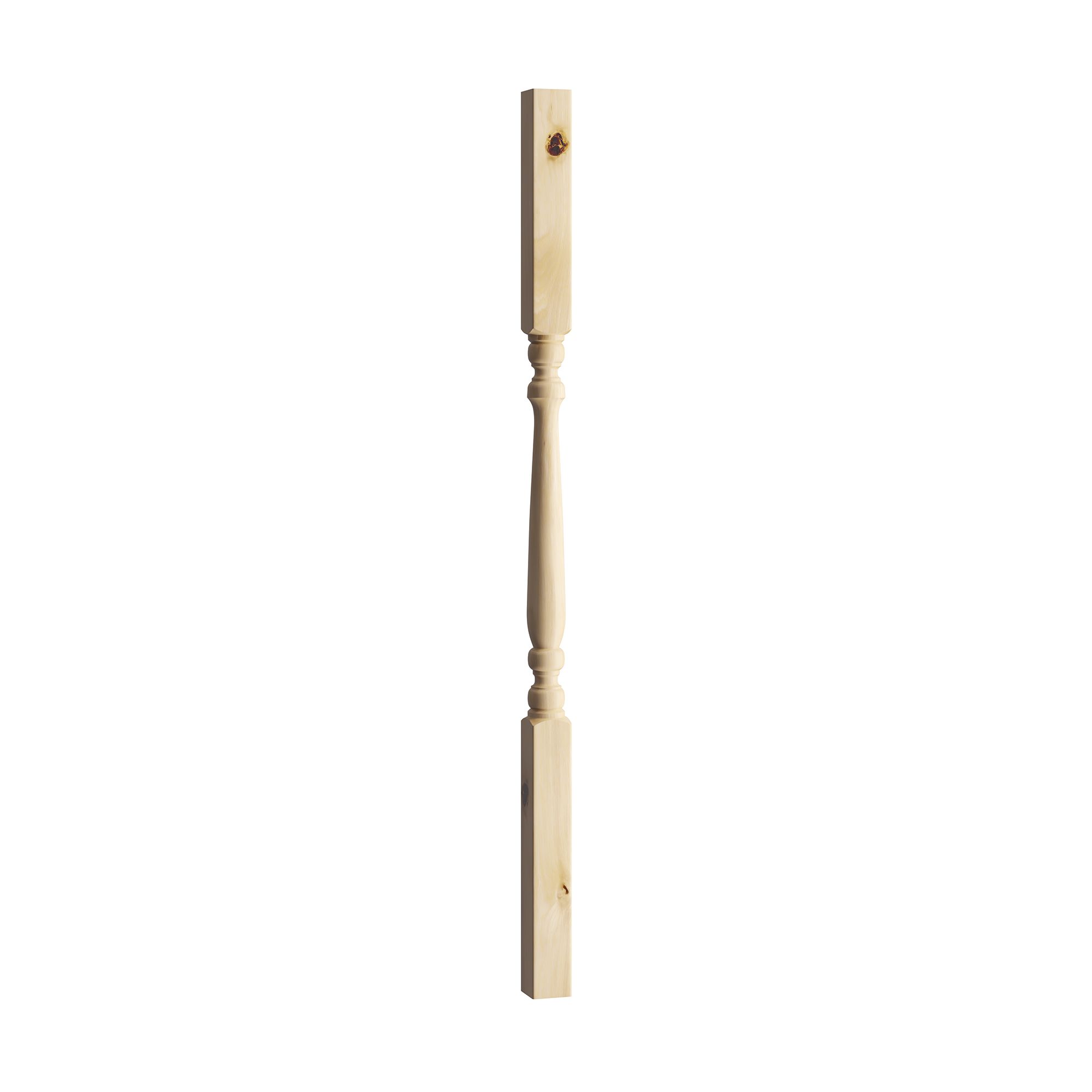 Cheshire Mouldings Colonial Natural Pine Spindle (H)41mm (W)41mm