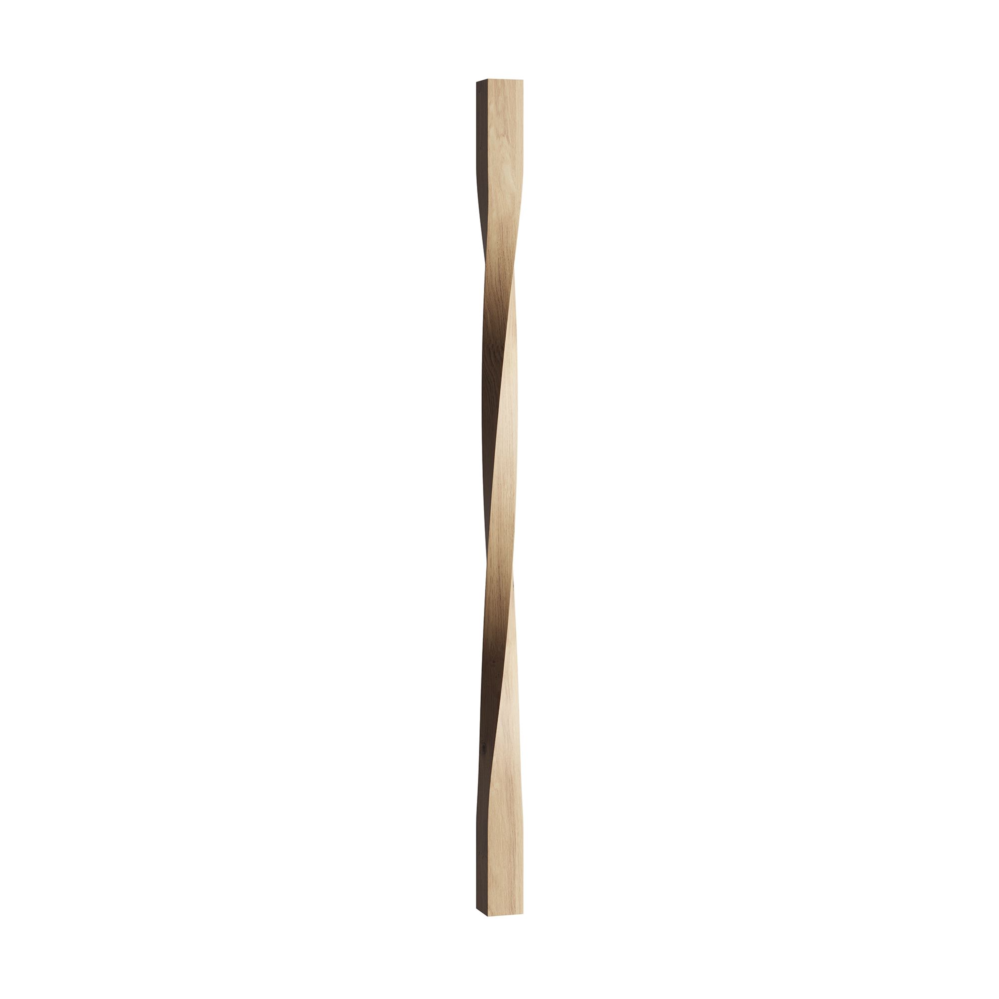 Cheshire Mouldings Contemporary Natural Oak Spindle (H)41mm (W)41mm