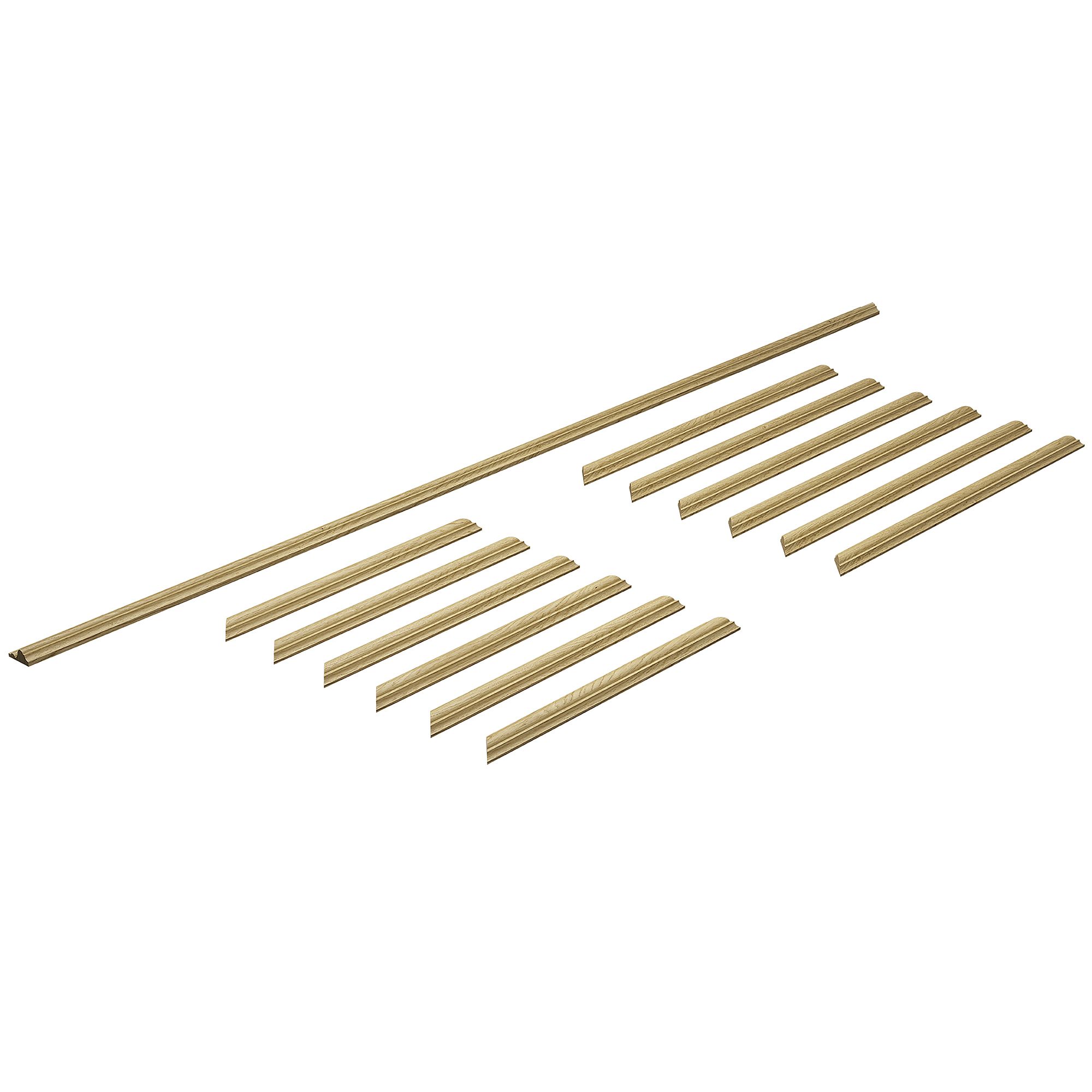 Cheshire Mouldings Pine Dado Wall panelling kit (H)2000mm (W)45mm (T)9mm