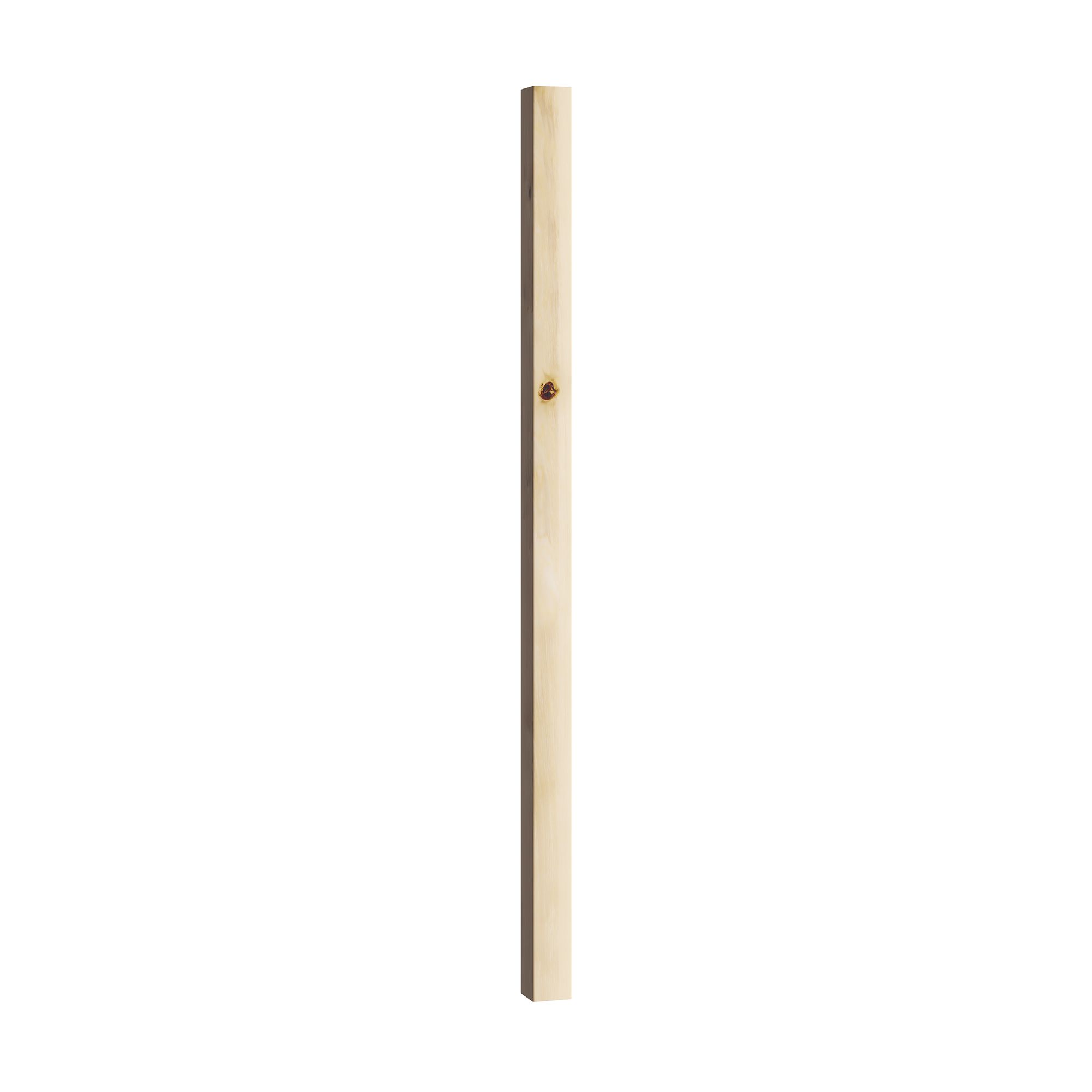 Cheshire Mouldings Plain Natural Pine Spindle (H)41mm (W)41mm