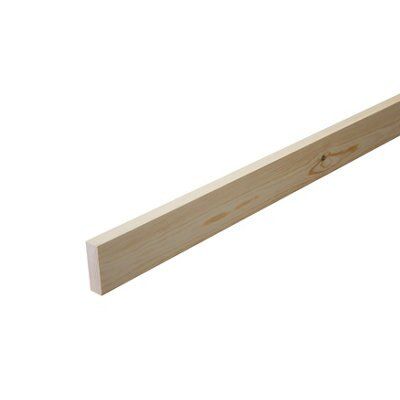 Cheshire Mouldings Primed Natural Pine Moulding (L)2.4m (W)68mm (T)21mm