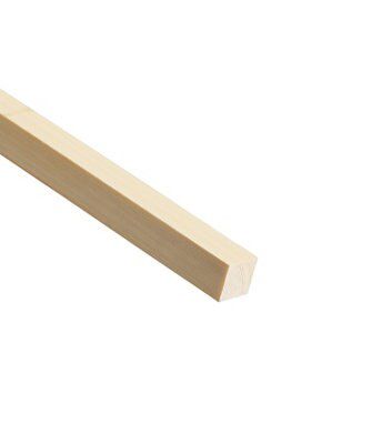 Cheshire Mouldings Primed Natural Pine Moulding (L)2400mm (W)21mm (T)21mm