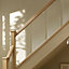 Cheshire Mouldings Reflections Contemporary Oak Grooved Handrail, (L)2.4m (W)63mm