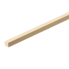 Cheshire Mouldings Smooth Planed Pine Stripwood (L)0.9m (W)11mm (T)10.5mm