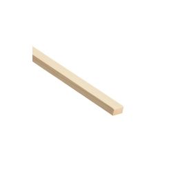 Cheshire Mouldings Smooth Planed Pine Stripwood (L)0.9m (W)11mm (T)6mm