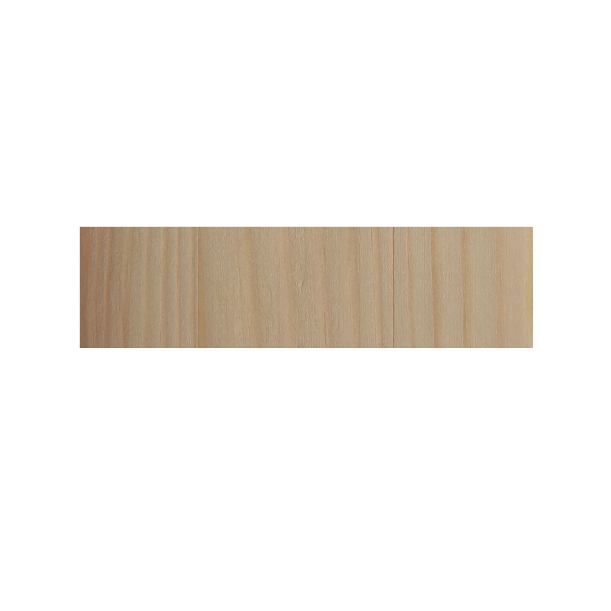 Cheshire Mouldings Smooth Planed Pine Stripwood (L)0.9m (W)68mm (T)10.5mm
