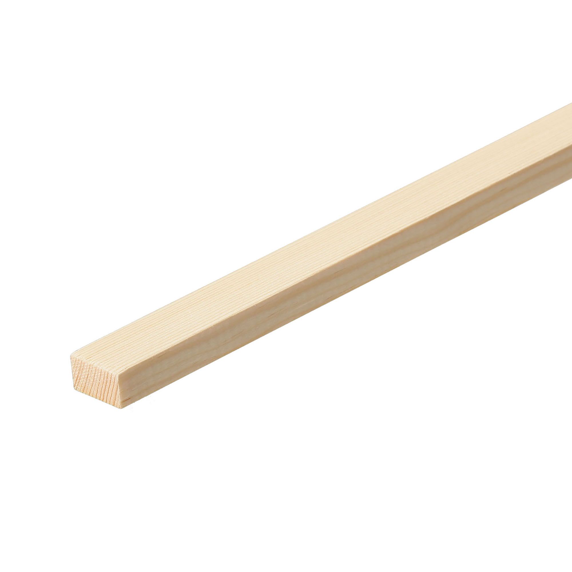 Cheshire Mouldings Smooth Planed Pine Stripwood (L)2.4m (W)11mm (T)6mm