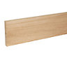 Cheshire Mouldings Smooth Planed Square edge Oak Stripwood (L)2.4m (W)140mm (T)20mm