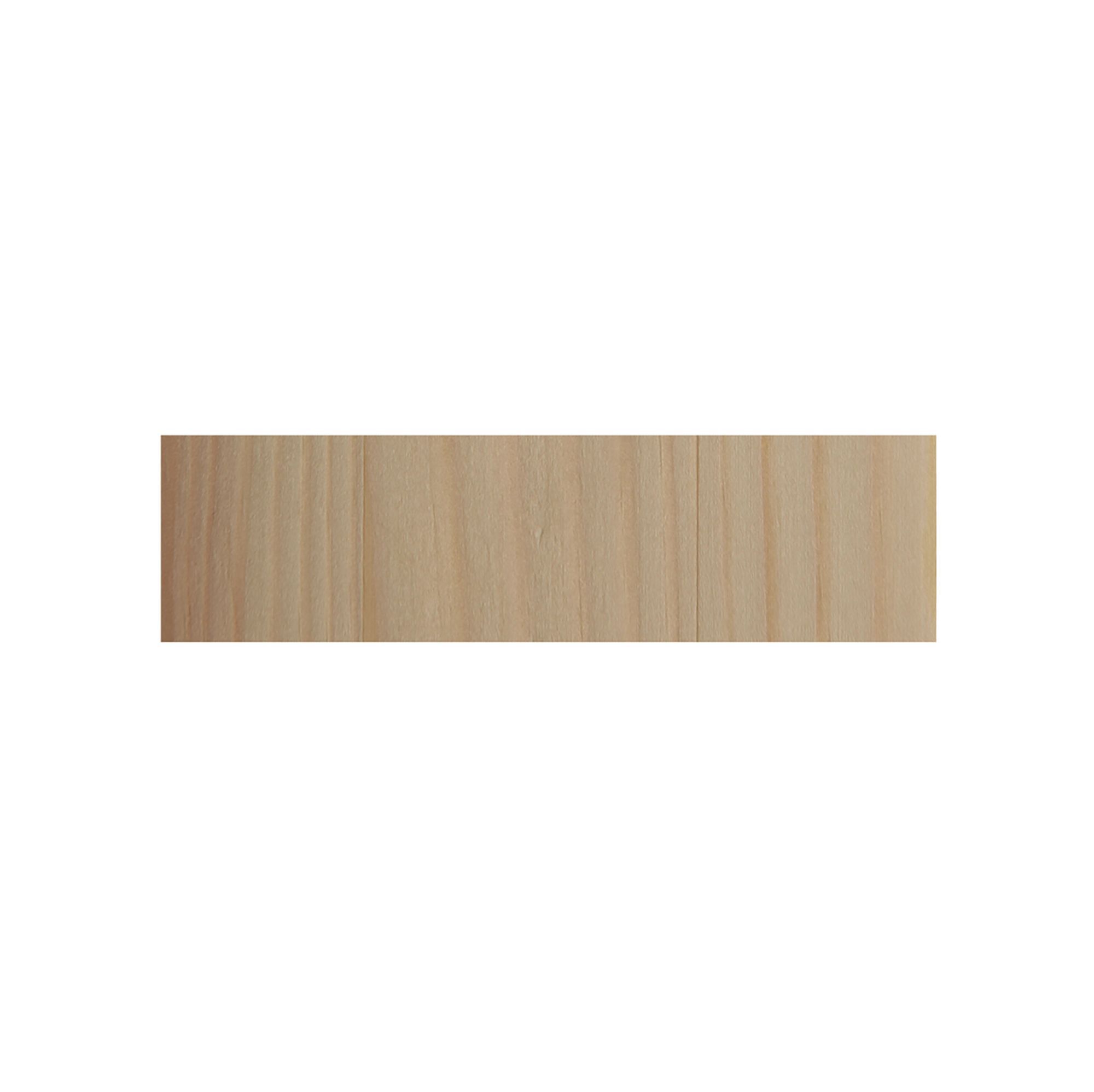 Cheshire Mouldings Smooth Planed Square edge Pine Stripwood (L)0.9m (W)46mm (T)10.5mm STPN46