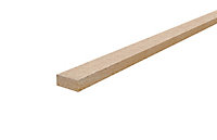 Cheshire Mouldings Smooth Square edge MDF Stripwood (L)2.4m (W)36mm (T)18mm