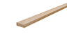 Cheshire Mouldings Smooth Square edge MDF Stripwood (L)2.4m (W)46mm (T)12mm