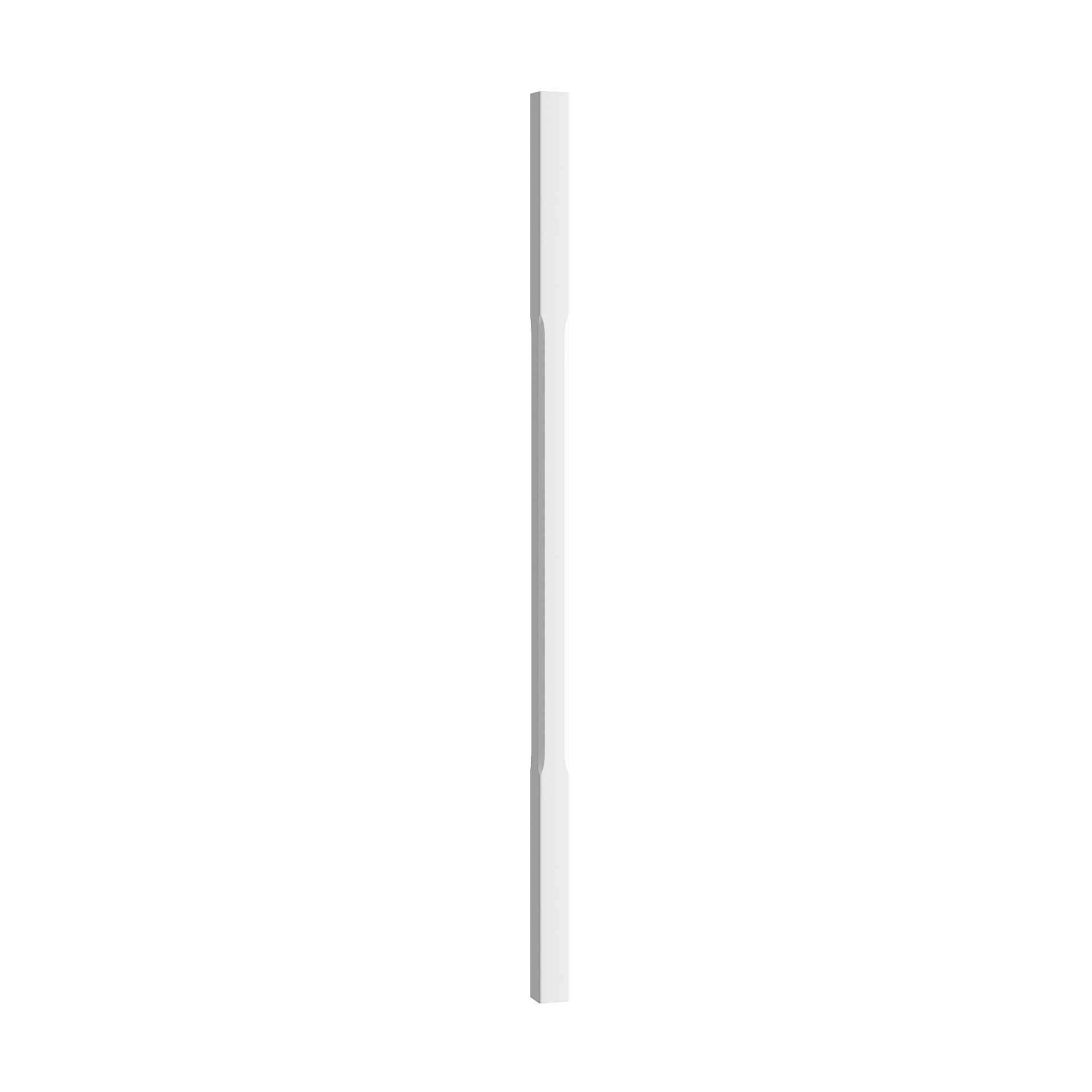 Cheshire Mouldings Stop chamfer White Pine Spindle (H)895mm (W)32mm
